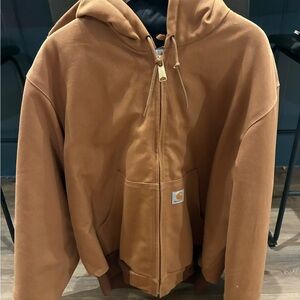 Carhartt Brown Hooded Jacket